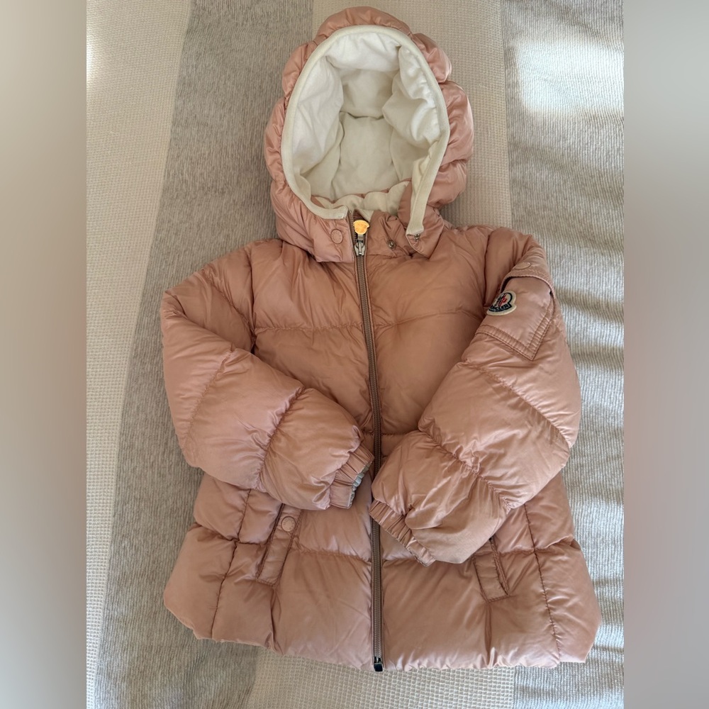 Moncler Light Pink Jacket Girls size 3